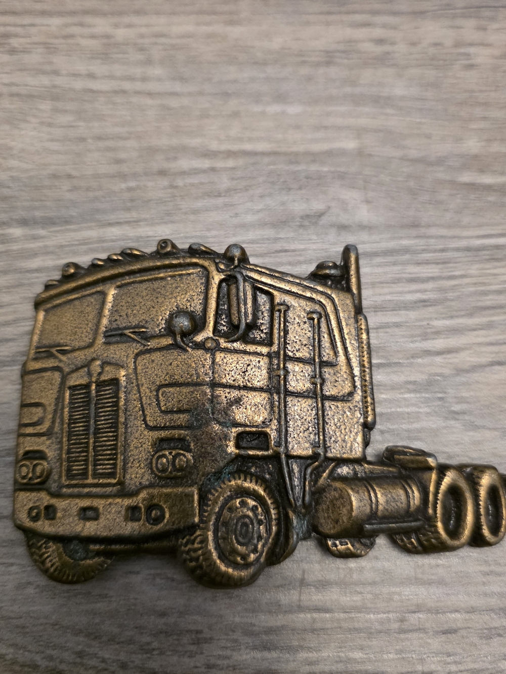 Vtg Belt Buckle Ntea National Truck Equipment Association 25 Years Of Service